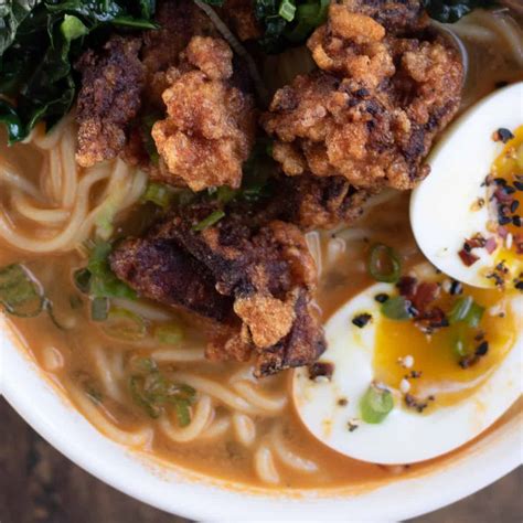 Spicy Miso Ramen With Chicken Karaage All Ways Delicious