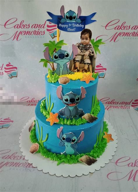 Lilo Stitch Cake 2201 Cakes And Memories Bakeshop