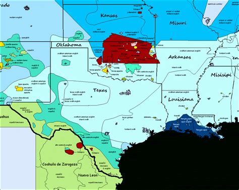 Map Of Texas And Arkansas Printable Maps