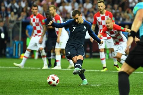 France Vs Croatie Coupe Du Monde France Croatie Football