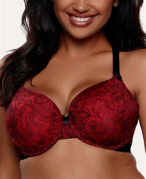 Paramour Paramour Gorgeous Womens T Shirt Bra With Lace Trim Macys