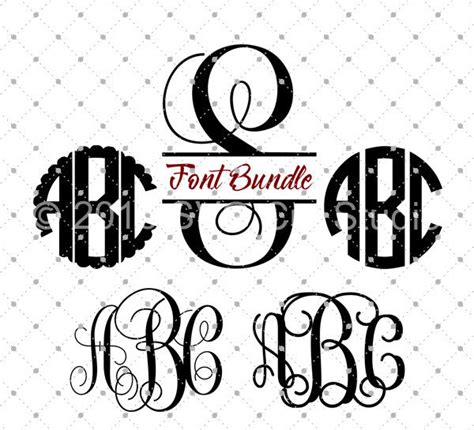 Free Monogram Fonts For Cricut Svg Download | Paul Smith