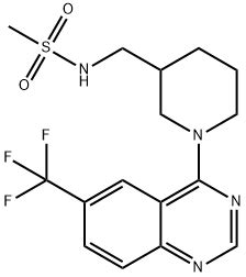 Methanesulfonamide N 1 6 Trifluoromethyl 4 Quinazolinyl 3