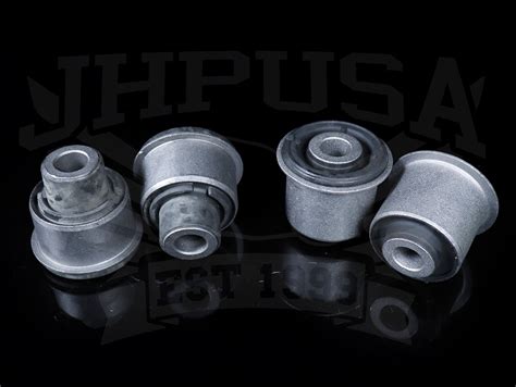 Hardrace Rear Knuckle Axle Bushings Hard Rubber 06 11 Civic Jhpusa