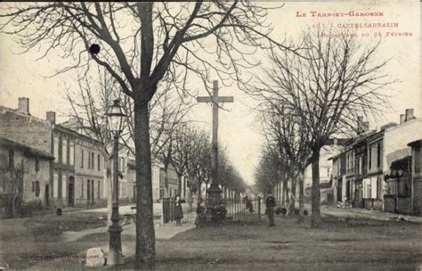 Ansichtskarte Postkarte Castelsarrasin Tarn Et Garonne Boulevard Du