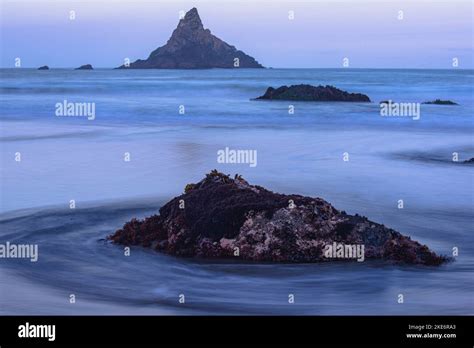Beautiful Bandon Beach In Southern Oregon Stock Photo Alamy