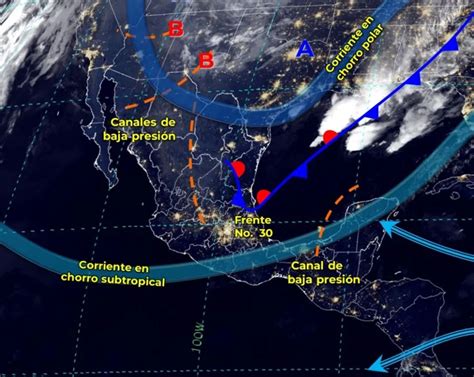 Nuevo frente frío no 31 ingresará al norte de México este viernes 26