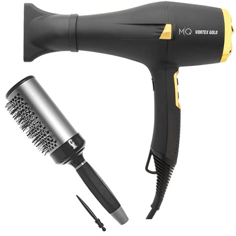 Secador De Cabelo Profissional Mq Vortex Gold 2200W 127V Escova