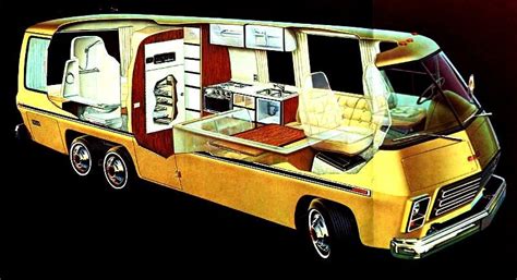 GMC Motorhome Interior 1974 : r/RetroFuturism