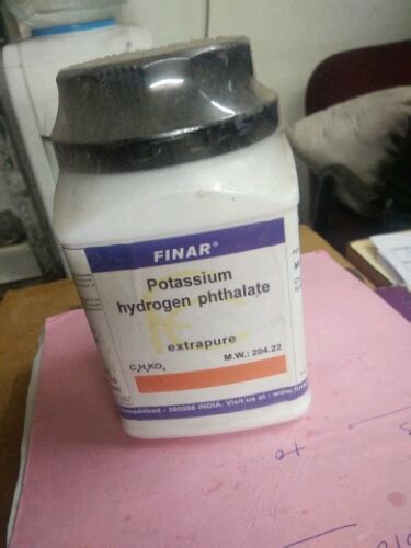 Potassium Hydrogen Phthalate Gm Bottle At Best Price In