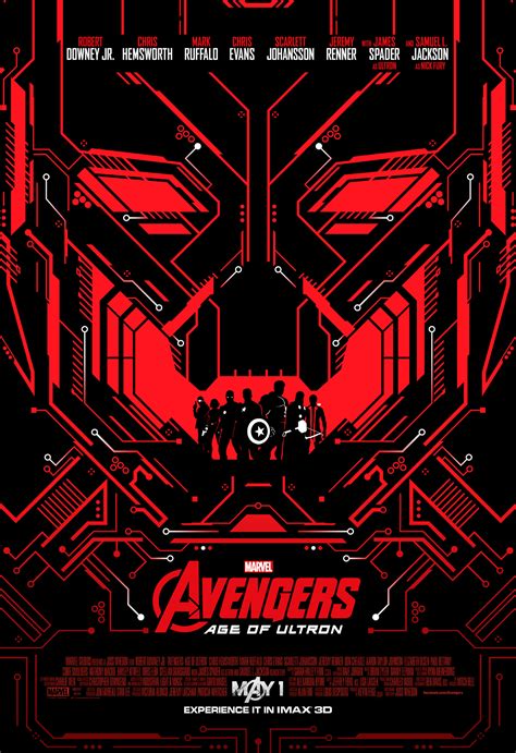 Choose One Of Four Avengers Age of Ultron IMAX Posters