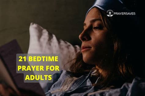 21 Comforting Bedtime Prayer For Adults With Samples