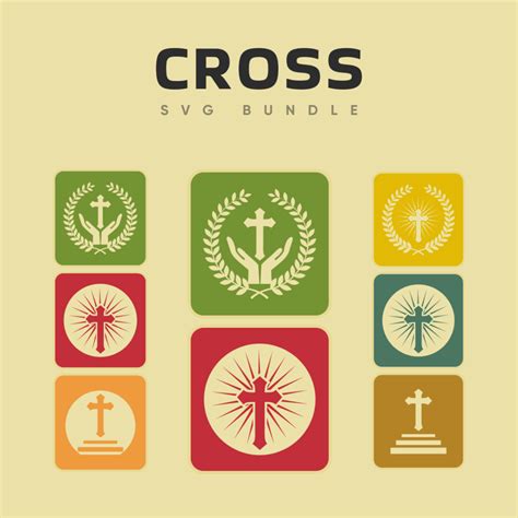 Cross Svg Crosses Clipart Masterbundles