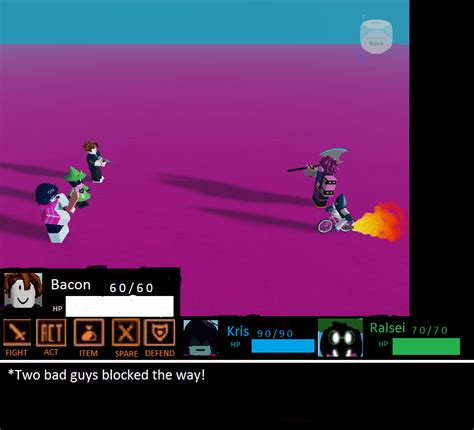 Susie And Lancer Fight But 1 Character Is Added And Its Made In Roblox