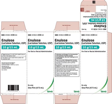 Dailymed Enulose Lactulose Solution