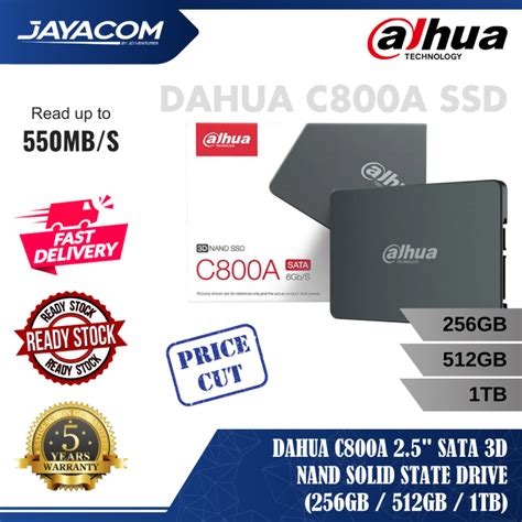 Dahua C800a 256gb 512gb 1tb 2 5 Sata 3d Nand Solid State Drive Ssd [limited Time