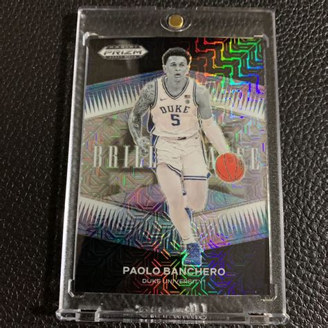 Paolo Banchero Rc Panini Prizm Draft Brilliance Mojo