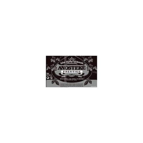 Anosteke Prestige Bi Re Blonde Artisanale