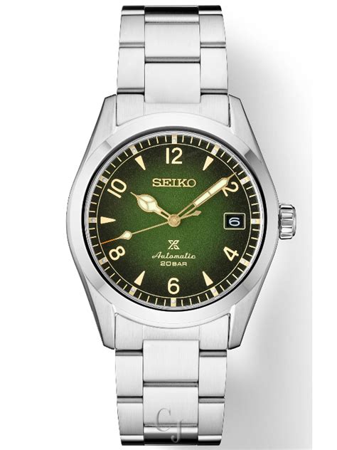 Seiko Prospex Alpinist Gradated Green Dial Spb155 Claudias Jewelry Inc