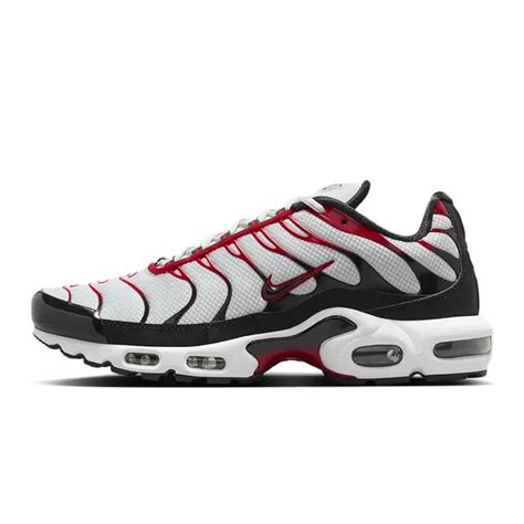 Nike TN Air Max Plus Pure Platinum Black Red FN6949 002 The Sole