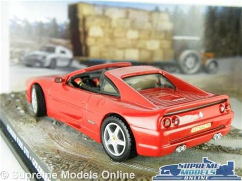 FERRARI F355 GTS MODEL CAR JAMES BOND GOLDENEYE FILM 1 43 SCALE IXO