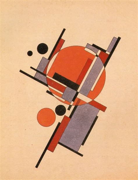 Suprematist Composition Iakov Chernikhov Oil Modern Art Abstract