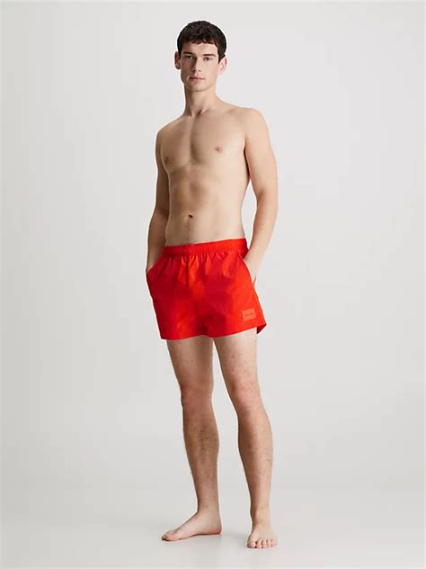 Ripstop Short Drawstring Swim Shorts Calvin Klein® Km0km00952scz