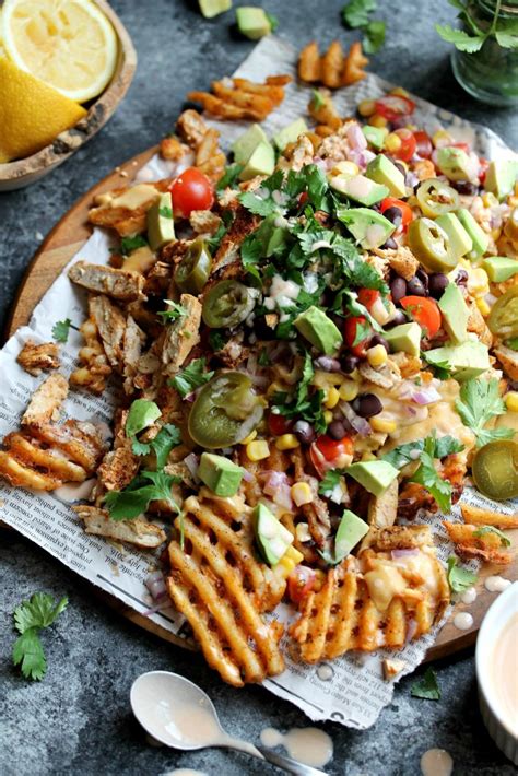 Loaded Chipotle Chickn Fries Eat Figs Not Pigs