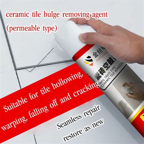 🎈sg Stock🎈650ml Ceramic Tile Grouting Repair Agent Wall Tile Strong Adhesive Tiling Pouring Glue