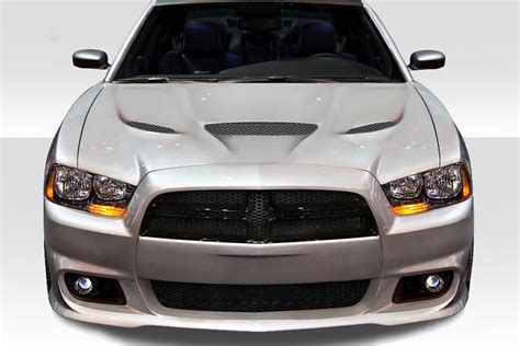 Hood Body Kit For 2014 Dodge Charger 0 2011 2014 Dodge Charger Duraflex Hellcat Look Hood 1