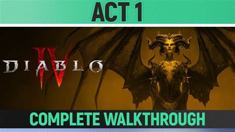 Diablo Act A Cold And Iron Faith Quest Walkthrough Youtube