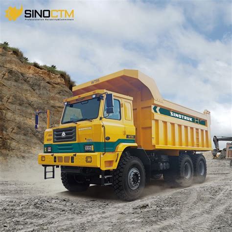 Sinotruk Heavy Duty Dump Truck Tons Howo Off Highway Mining Truck