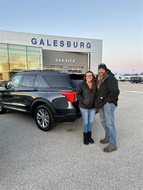 Congratulations To The Graweys On Ford Of Galesburg