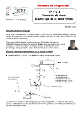 Exercices De Circuit Pneumatique Listes Des Fichiers Pdf Exercices De