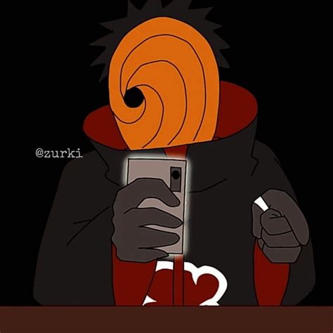 Tobi Voice Makers Icon Anime Akatsuki Tobi Obito Anime