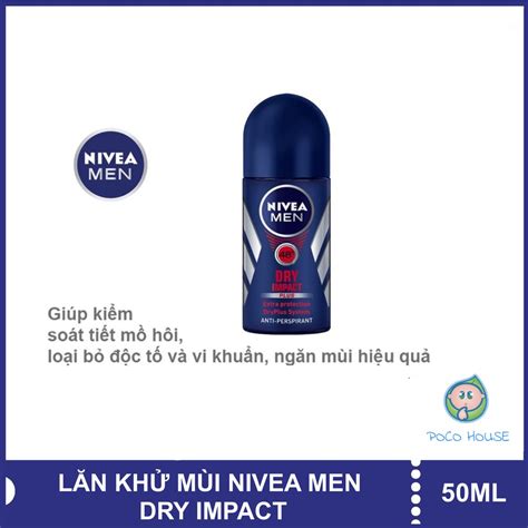 Nivea Men Dry Impact Pluss L N Ng N M I Cho Nam Ng N M I Hi U Qu