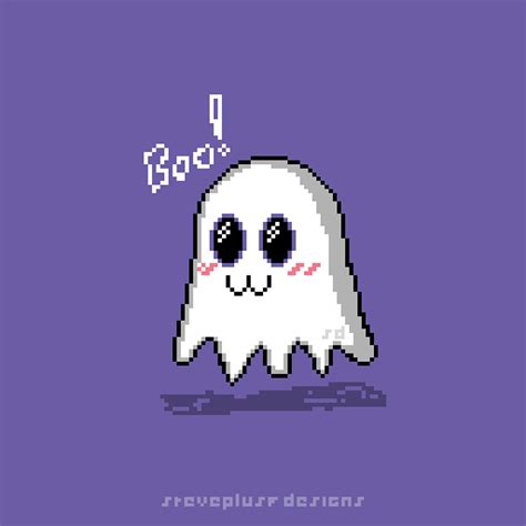 Boo! : r/PixelArt