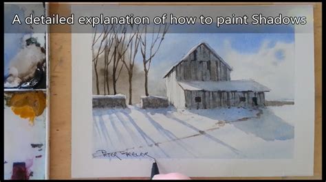 A Detailed Tutorial On Painting Shadows In Watercolor Easy To Follow