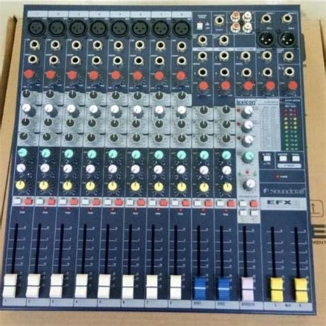 Jual Mixer Audio Soundcraft Efx8 Efx 8 8 Channel Shopee Indonesia