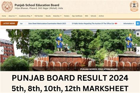 Punjab Board 10th Result 2024 Link Josee Janessa