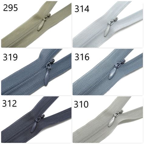 55cms Invisible Concealed Zips 21 5 Zippers For Etsy