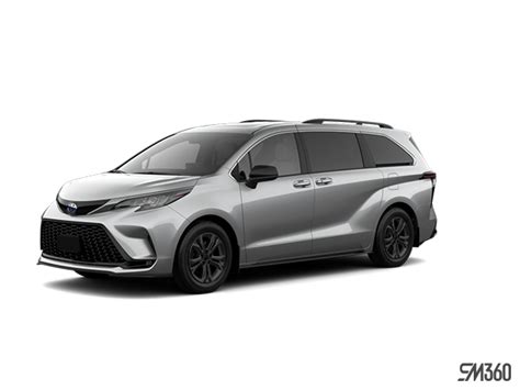 Toyota De Boucherville The Sienna Hybrid Xse Awd Passengers In