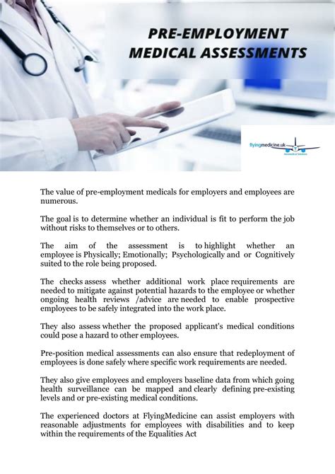 Ppt Pre Employment Medical Assessments Powerpoint Presentation Free Download Id7894617