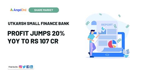 Utkarsh Small Finance Bank Q Results Profit Jumps Yoy To Rs Cr