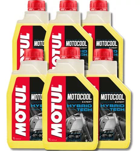 Kit Motul Motocool Expert Hybrid Tech 6 Litros Parcelamento Sem Juros