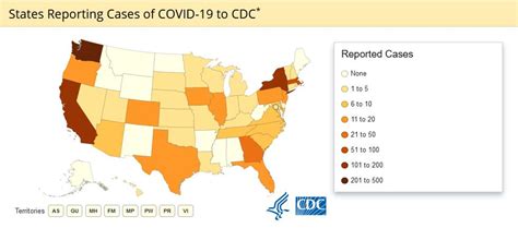 Cdc Map Shows Locations Of Coronavirus Cases In The U S Wkrn News