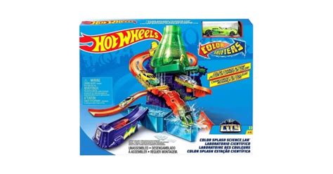 Hot Wheels Conjunto De Pista Color Splash Esta O Cient Fica Mattel Games Eletronicos