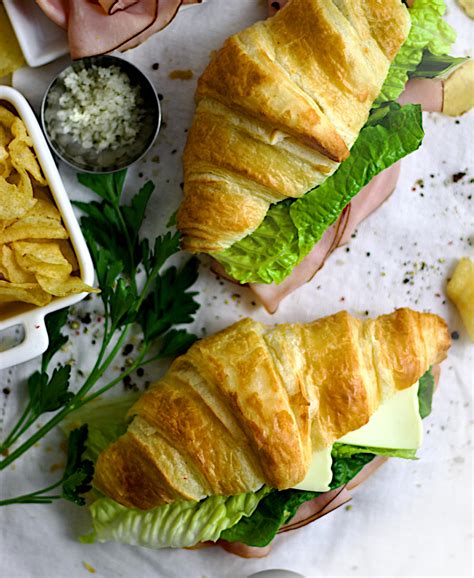 Croissant Jambon Fromage Aliments Arsenault Stoneham