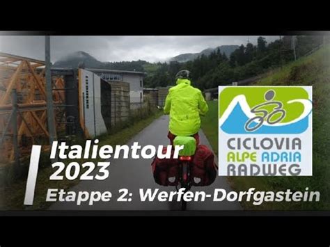 Italientour Etappe 2 Werfen Dorfgastein Deutsch Italien Alpeadria