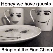 Roblox Honey We Have Guests Bring Ou The Fine China Roblox GIF - Roblox ...